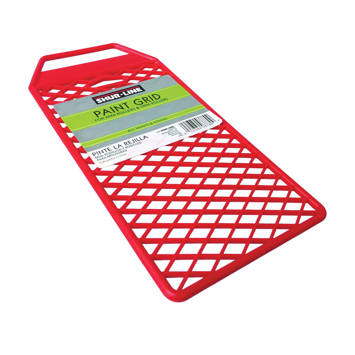 SHUR-LINE 3780 Paint Grid, Red, For: Shur Line QuickPro Rollers