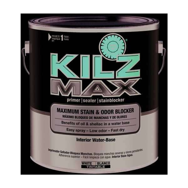 Kilz MAX L200211 Primer, White, 1 gal, Can