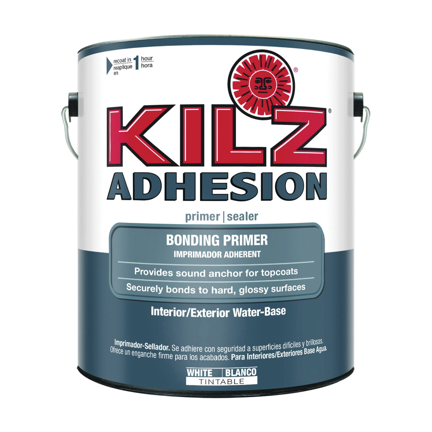 Kilz L211111 Sealer and Primer, White, 1 gal