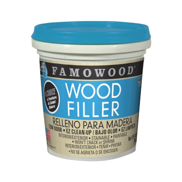 ECLECTIC 40022134 Wood Filler, Liquid, Paste, Slight, Red Oak, 1 pt