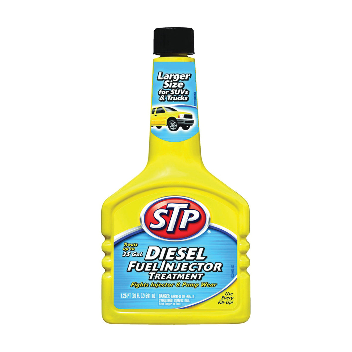 STP 78380 Fuel Injector Treatment Straw, 20 oz Bottle