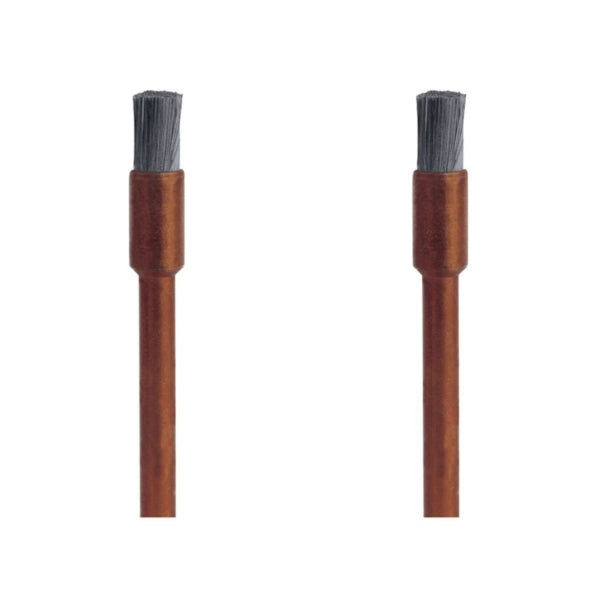 DREMEL 532-02 Brush, 1/8 in Dia, 1/8 in Arbor/Shank, Stainless Steel Bristle