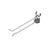 SOUTHERN IMPERIAL Fastwist R35K-6K Scan Hook, Black, Galvanized