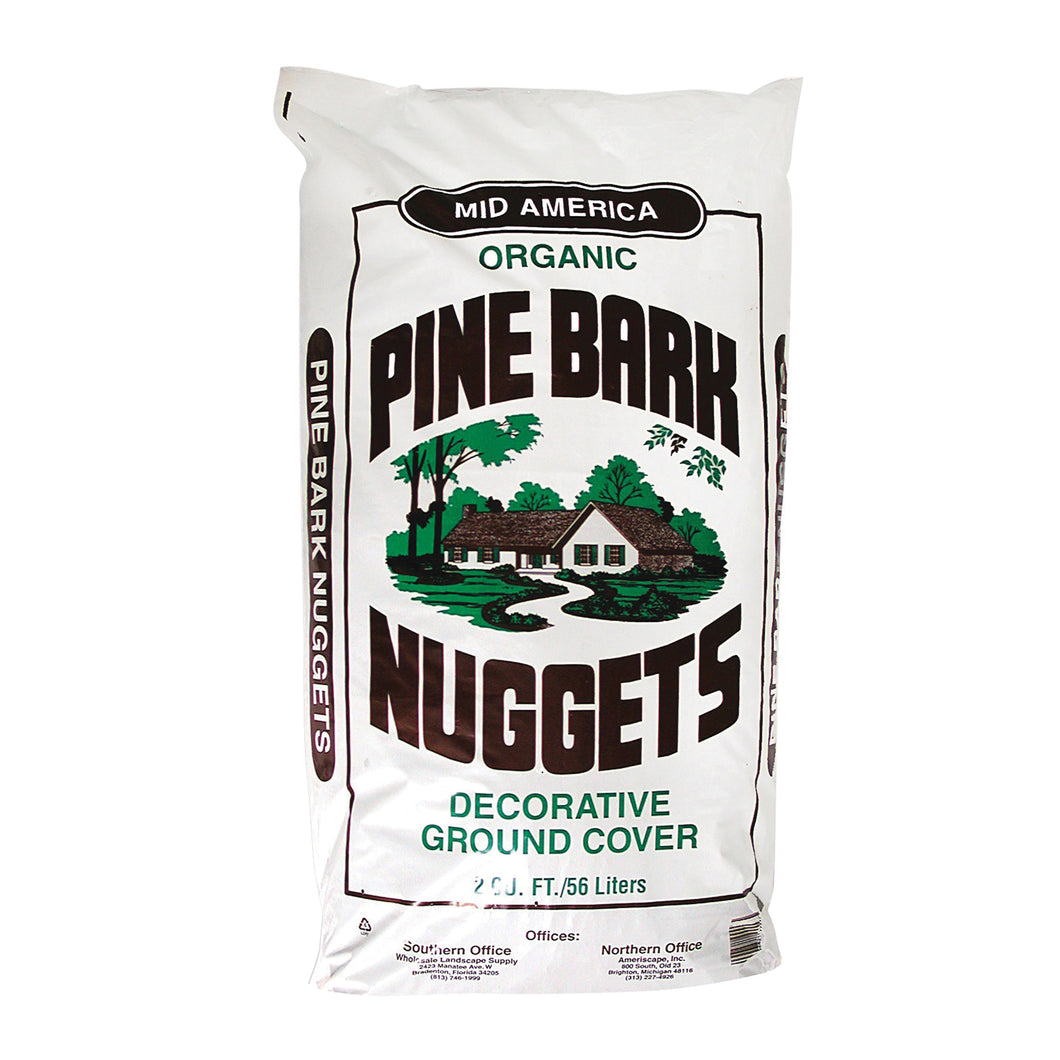 Mid-America 99997 Pine Bark Nugget, 2 cu-ft Bag