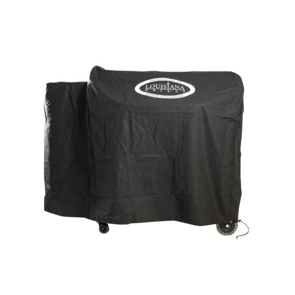 LOUISIANA GRILLS 53570 Grill Cover, 24 in W, 38 in H, Polyurethane, Black