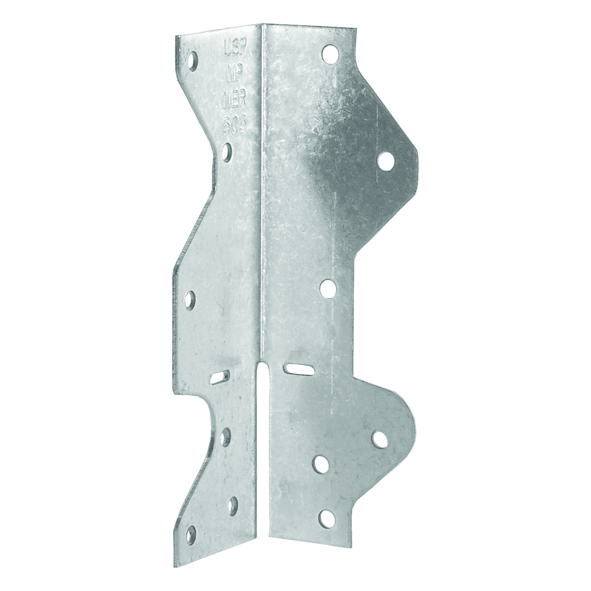 MiTek MPA1-TZ Framing Angle, 1-1/2 in W, 1-7/16 in D, 4-1/2 in H, Steel, Zinc