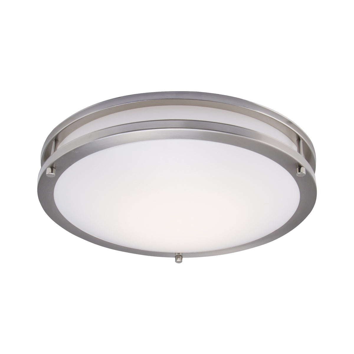 Boston Harbor CL202AC Flush Mount Ceiling Fixture, 120 V, 24 W, 1-Lamp, LED Lamp, 1680 Lumens, 3000 K Color Temp