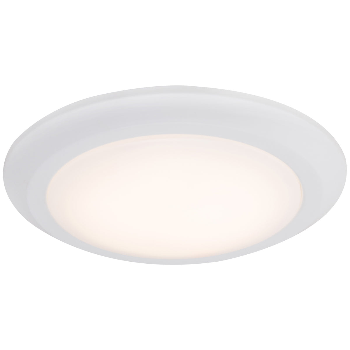 Boston Harbor CL006AC1215-16 Flush Mount Ceiling Fixture, 120 V, 17 W, 1-Lamp, LED Lamp, 1200 Lumens, White Fixture