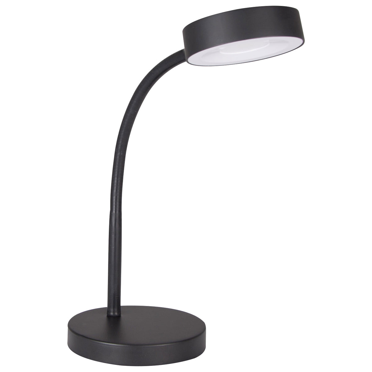 Boston Harbor EWDEL002 Flexible Desk Lamp, 0.05 Amp, 120 V, 7 W, 1-Lamp, LED Lamp, 400 Lumens Lumens, 3000 K Color Temp