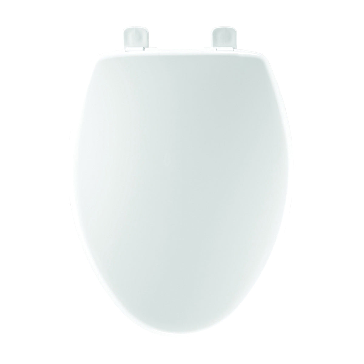 Mayfair 184SLOWJ 000 Toilet Seat, Elongated, Plastic, White, Just Lift, Whisper Close Hinge