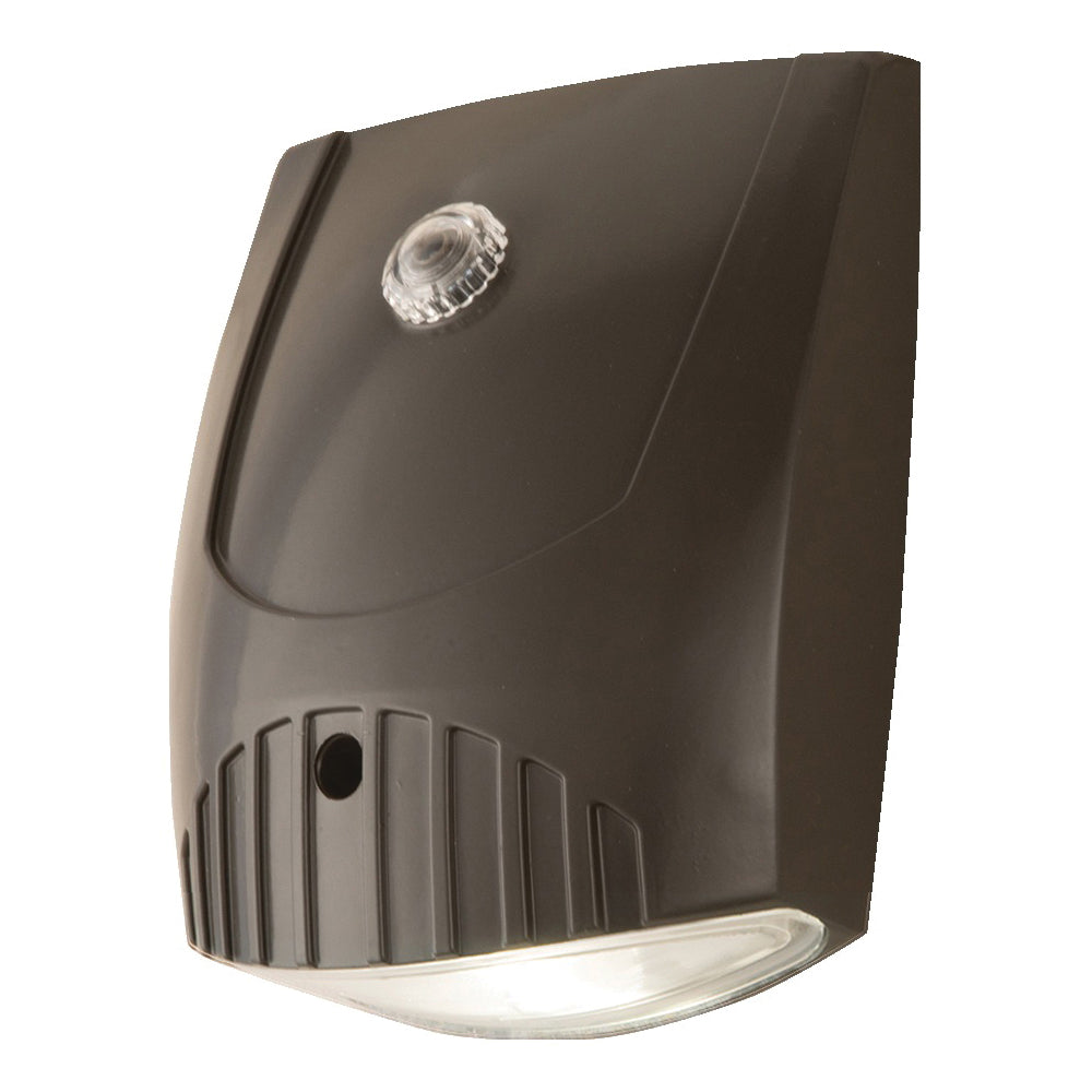 Eaton Lighting All-Pro WP1850L Flood Light, 120 V, 18 W, LED Lamp, 1600 Lumens Lumens, 5000 K Color Temp, Bronze Fixture