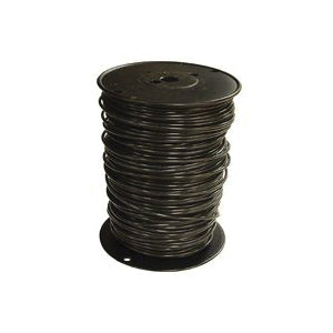 Southwire 10BK-SOLX500 Building Wire, 10 AWG Wire, 1 -Conductor, 500 ft L, Copper Conductor, Nylon Sheath