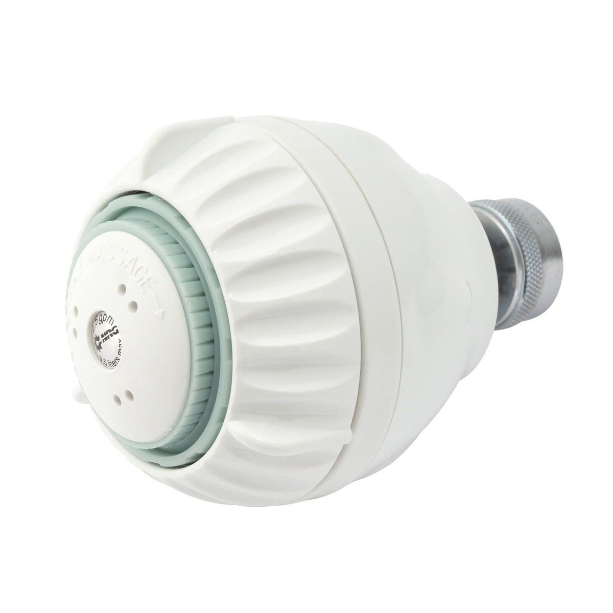 Whedon Economy Plus Series EP14C Shower Head, 2.5 gpm, 1/2 in Connection, Female, ABS