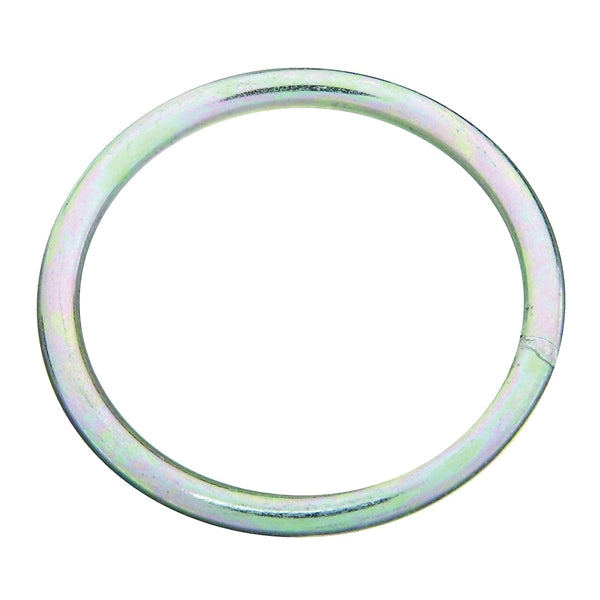 National Hardware 3155BC Series N223-164 Welded Ring, 300 lb Working Load, 2-1/2 in ID Dia Ring, #2 Chain, Steel, Zinc