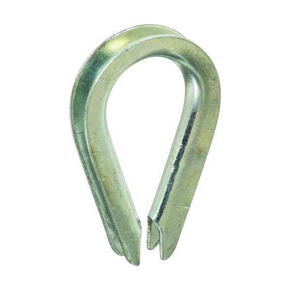 National Hardware 3232BC Series N176-792 Rope Thimble, Steel, Zinc