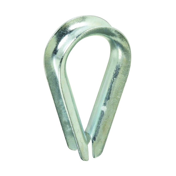 National Hardware 3232BC Series N176-826 Rope Thimble, Steel, Zinc