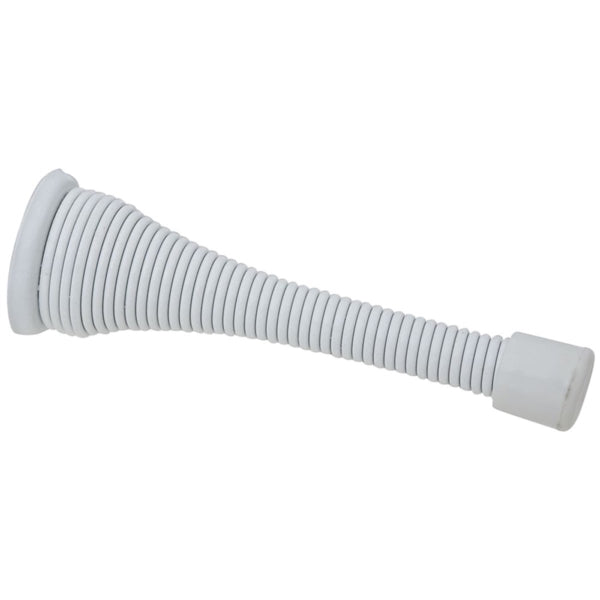 National Hardware N265-264 Door Stop, 3 in Projection, Plastic/Steel, White
