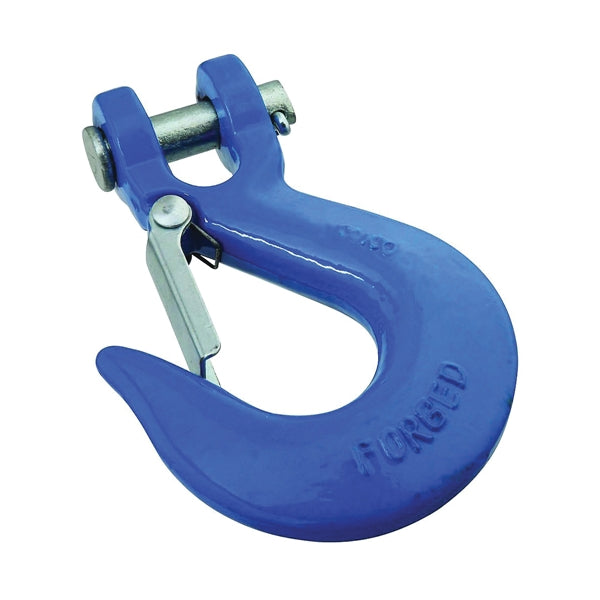 National Hardware 3243BC Series N265-496 Clevis Slip Hook, 3/8 in, 5400 lb Working Load, Steel, Blue