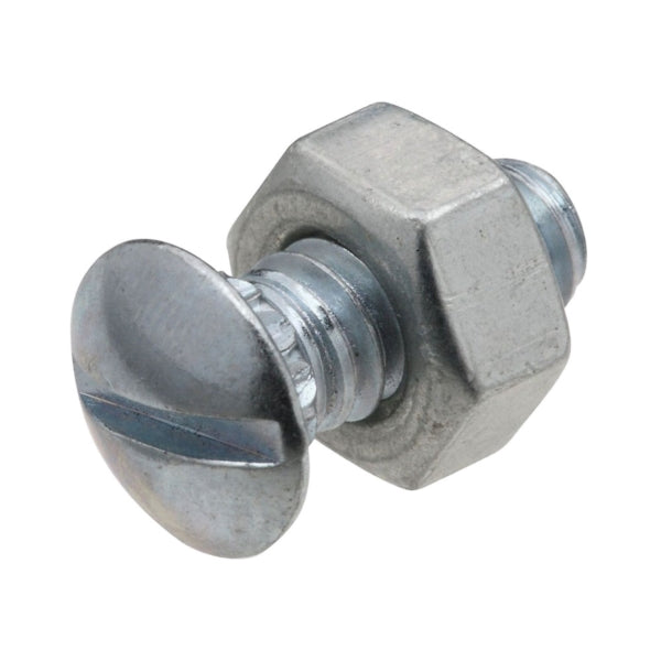 National Hardware N280-875 Bolt and Nut, Steel, Zinc