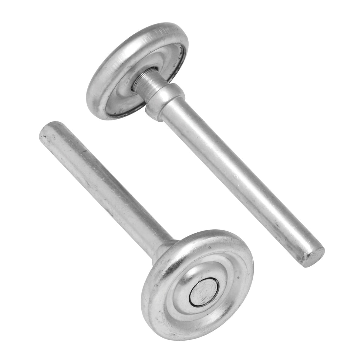 National Hardware N280-016 Door Roller, 1-7/8 in Dia Roller, 7/16 in W Roller, Steel