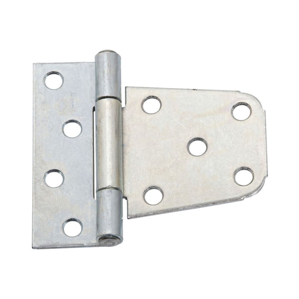 National Hardware N220-137 Gate Hinge, 4-1/4 in W Frame Leaf, 1.56 in H Frame Leaf, Steel, Zinc, Tight Pin, 48 lb