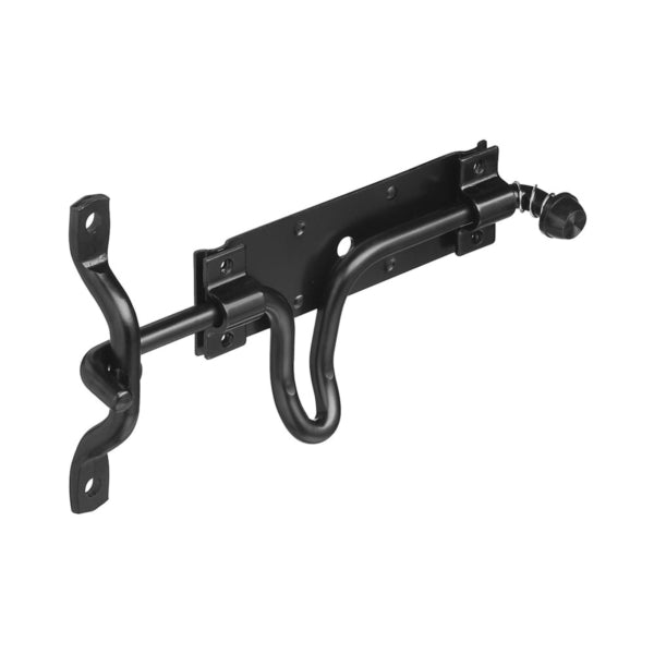 National Hardware N236-729 Stall/Gate Latch, 0.34 in Bolt Head, 10.29 in L Bolt, Steel
