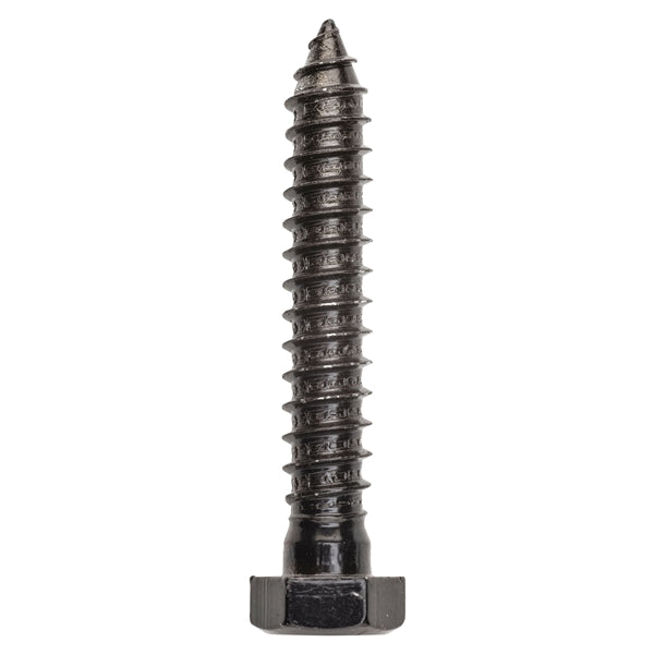 National Hardware V1863 Series N179-155 Lag Bolt, 1/2 in Thread, Steel, Powder-Coated