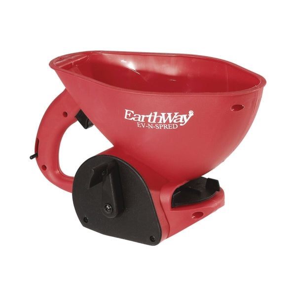 EarthWay 3400 Handheld Spreader, 110 cu-in Capacity, 5 to 12 ft W Spread, Poly