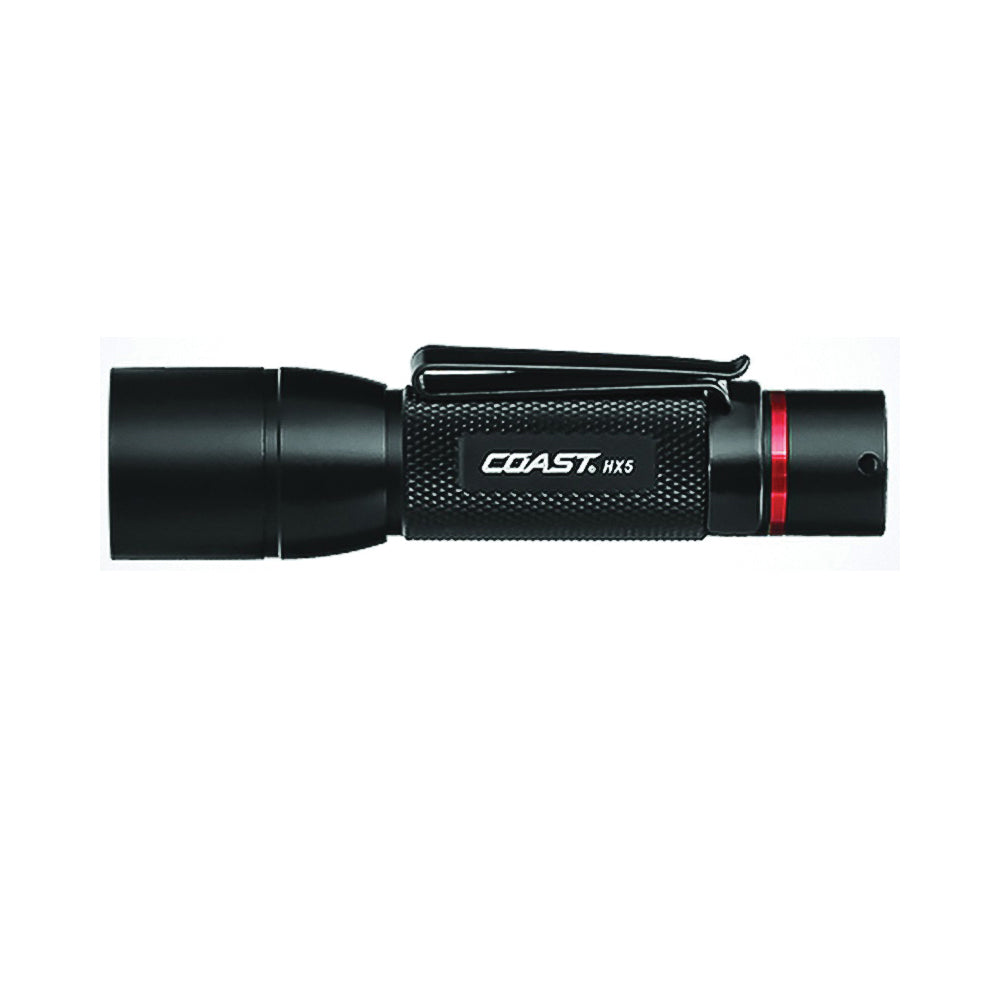 Coast 20769 Slide Focus Flashlight, AA Battery, Alkaline, Lithium-Ion Battery, LED Lamp, 345 Lumens, Flood to Spot Beam