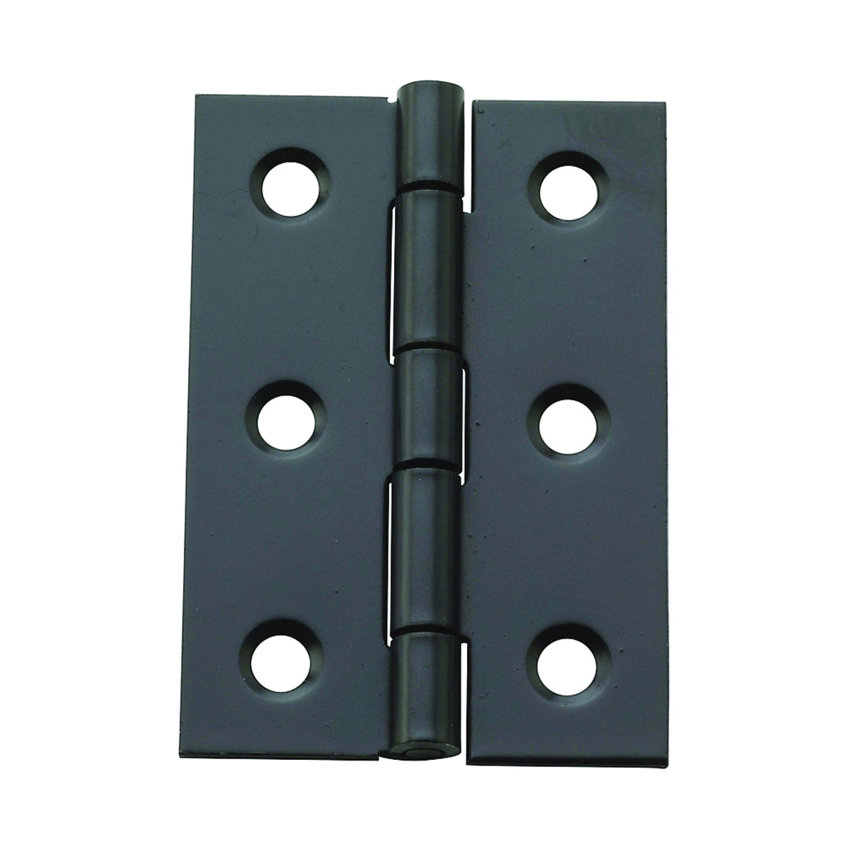 National Hardware N211-021 Decorative Broad Hinge, 2 in H Door Leaf, 3/64 in Thick Door Leaf, Steel, Oil-Rubbed Bronze