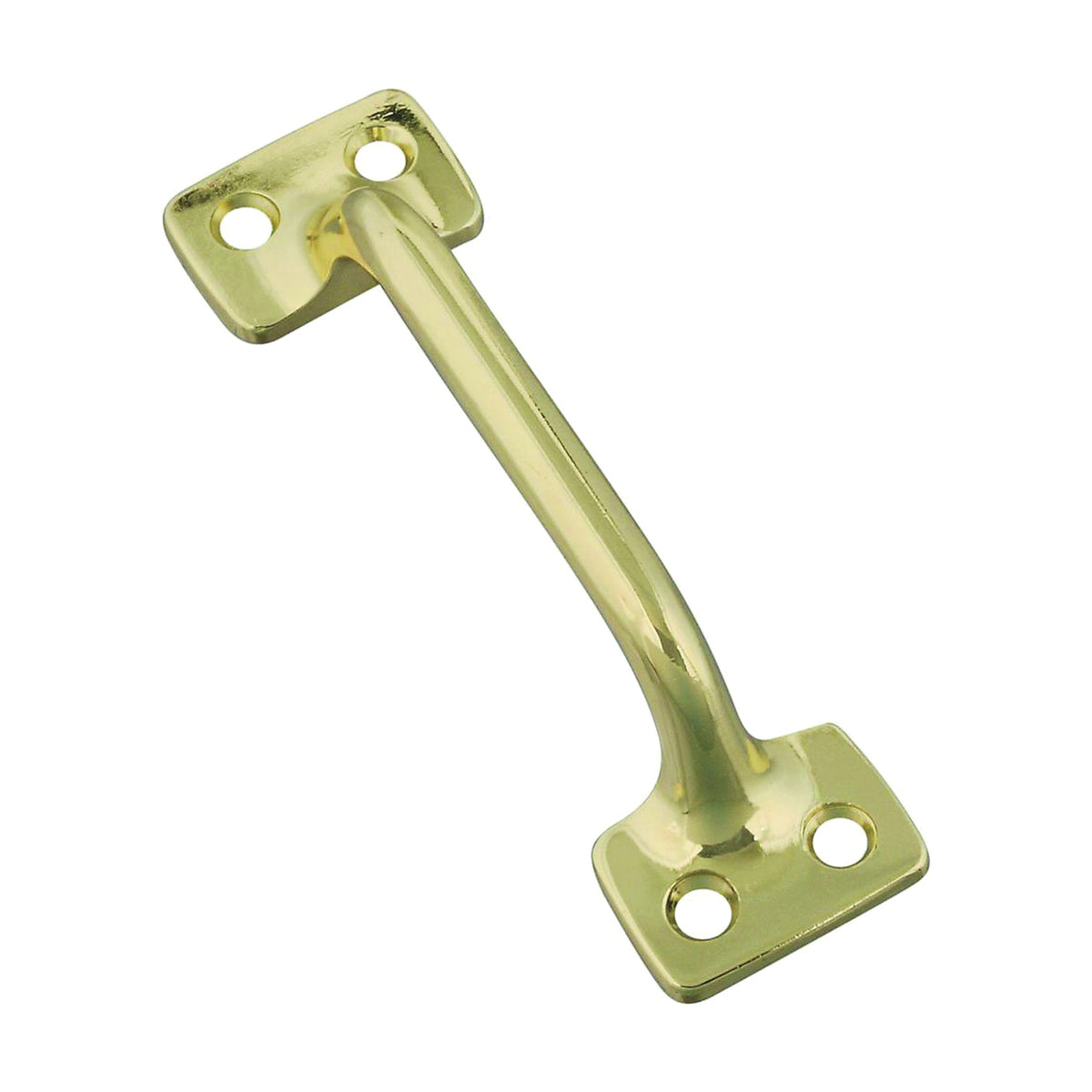 National Hardware N331-173 Sash Lift, 4 in L Handle, Die-Cast Zinc, Brass