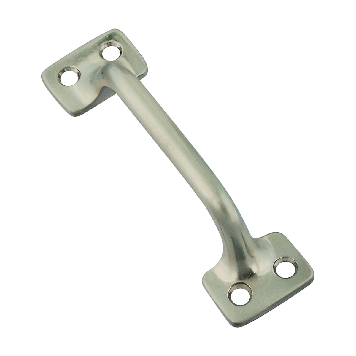 National Hardware N331-207 Sash Lift, 4 in L Handle, Die-Cast Zinc, Satin Nickel