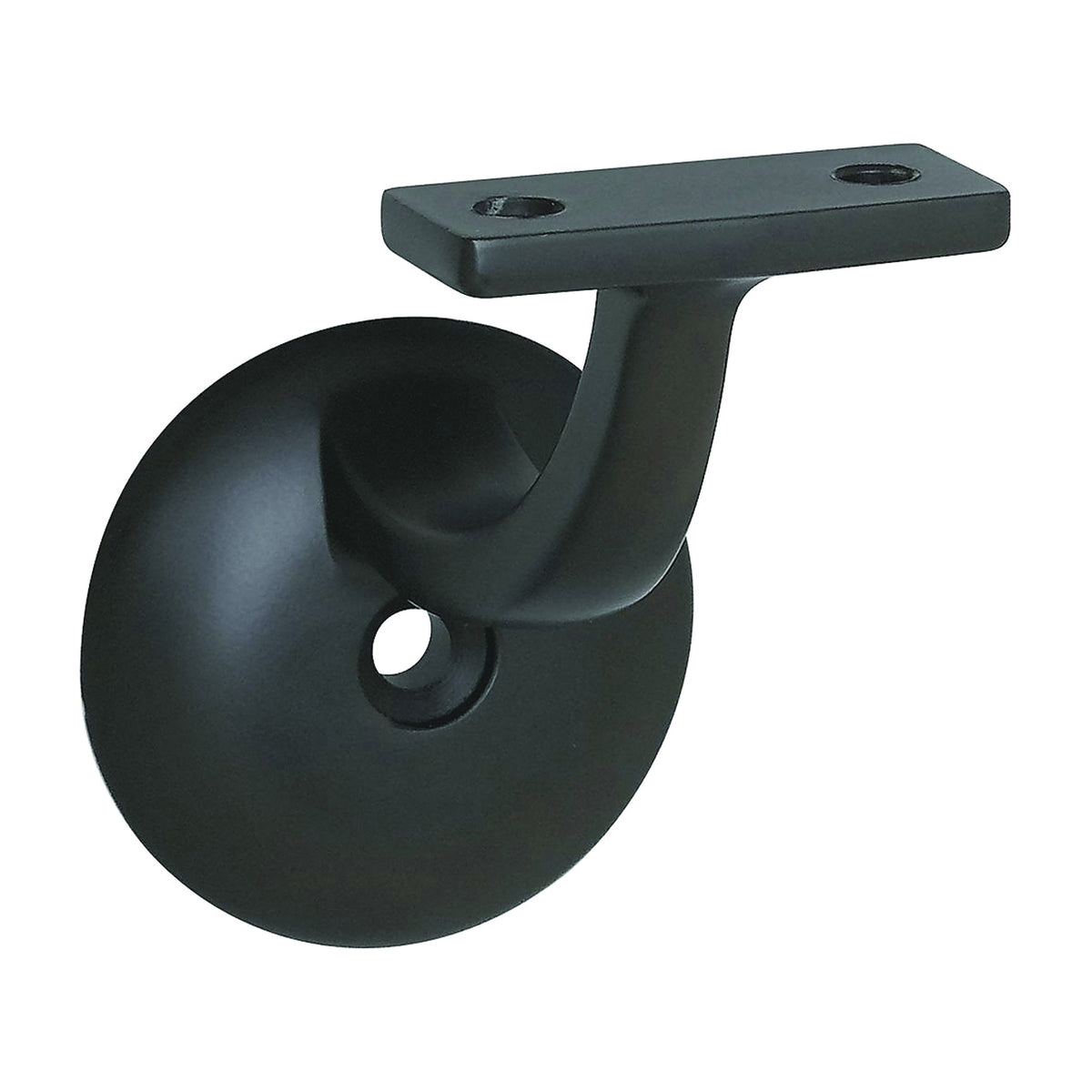 National Hardware N332-833 1-Piece Handrail Bracket, 250 lb, Die-Cast Zinc, Oil-Rubbed Bronze
