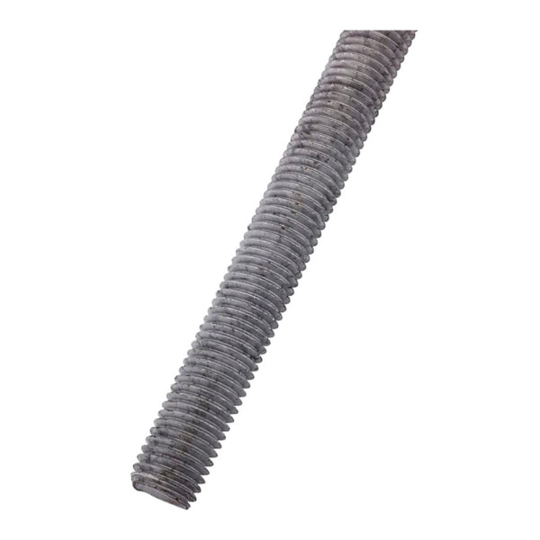 National Hardware 4012BC Series N825-014 Threaded Rod, 3/4-10 Thread, 24 in L, A Grade, Galvanized Steel, Coarse Thread