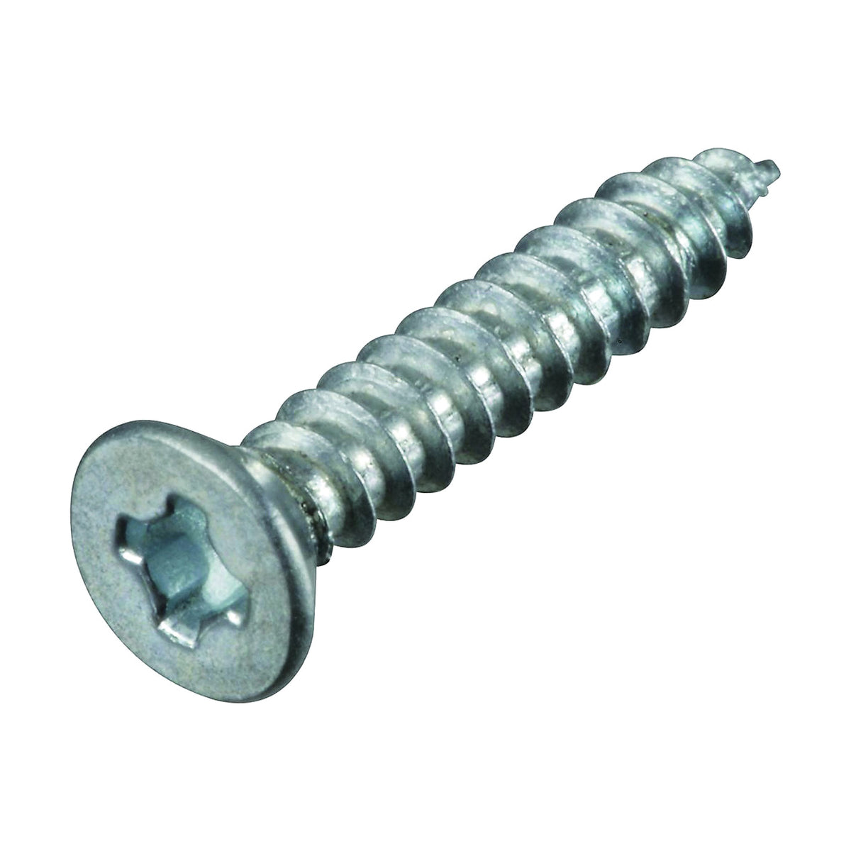 National Hardware V157S Series N281-550 Screw, Flat Head, Steel, Silver