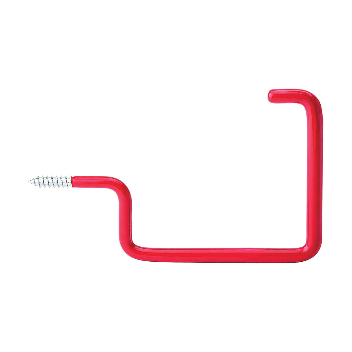National Hardware 2155BC N271-013 Storage Screw Hook, 15 lb, Steel, Red