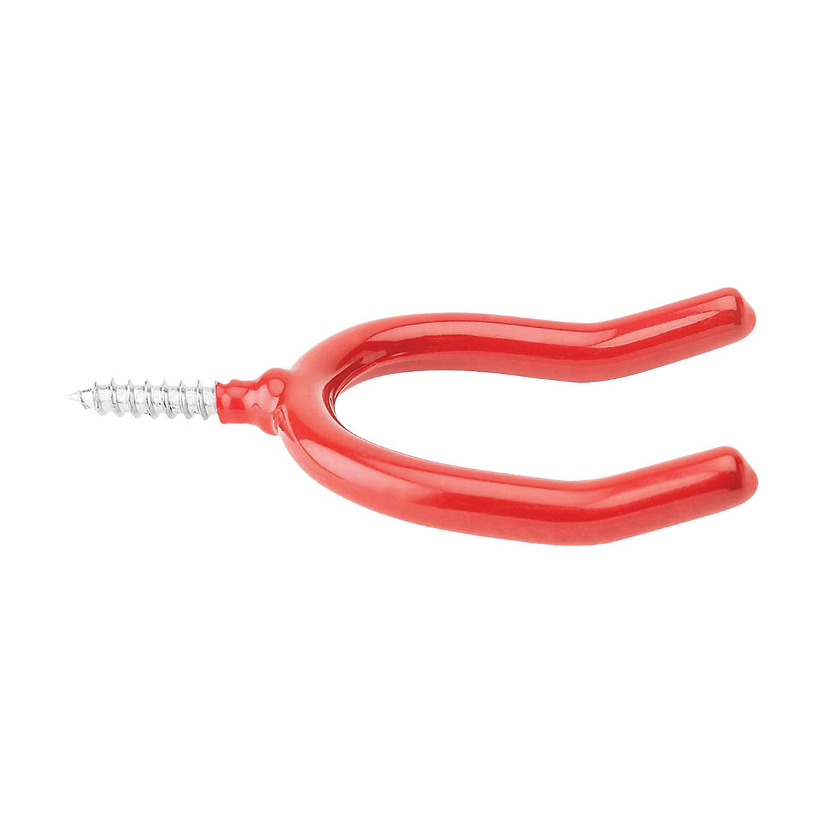 National Hardware 2210BC N271-012 Storage Hook, 12 lb, 1-5/8 in Opening, Screw Mounting, Steel, Red
