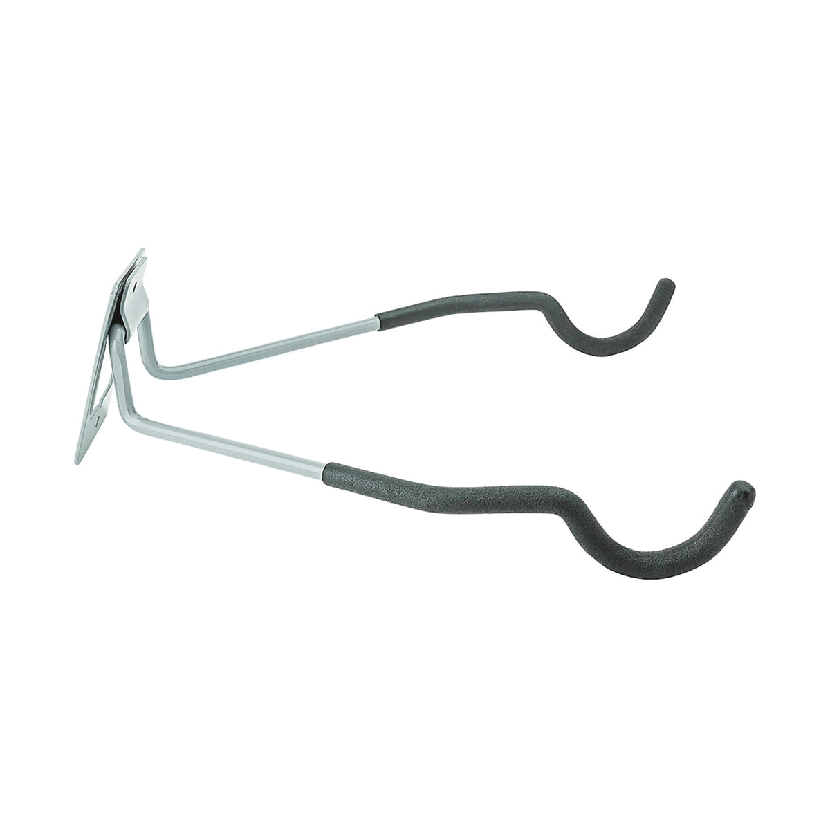 National Hardware 2230BC N112-050 Bike Hanger, 30 lb, Screw Mounting, Steel, Black/Gray