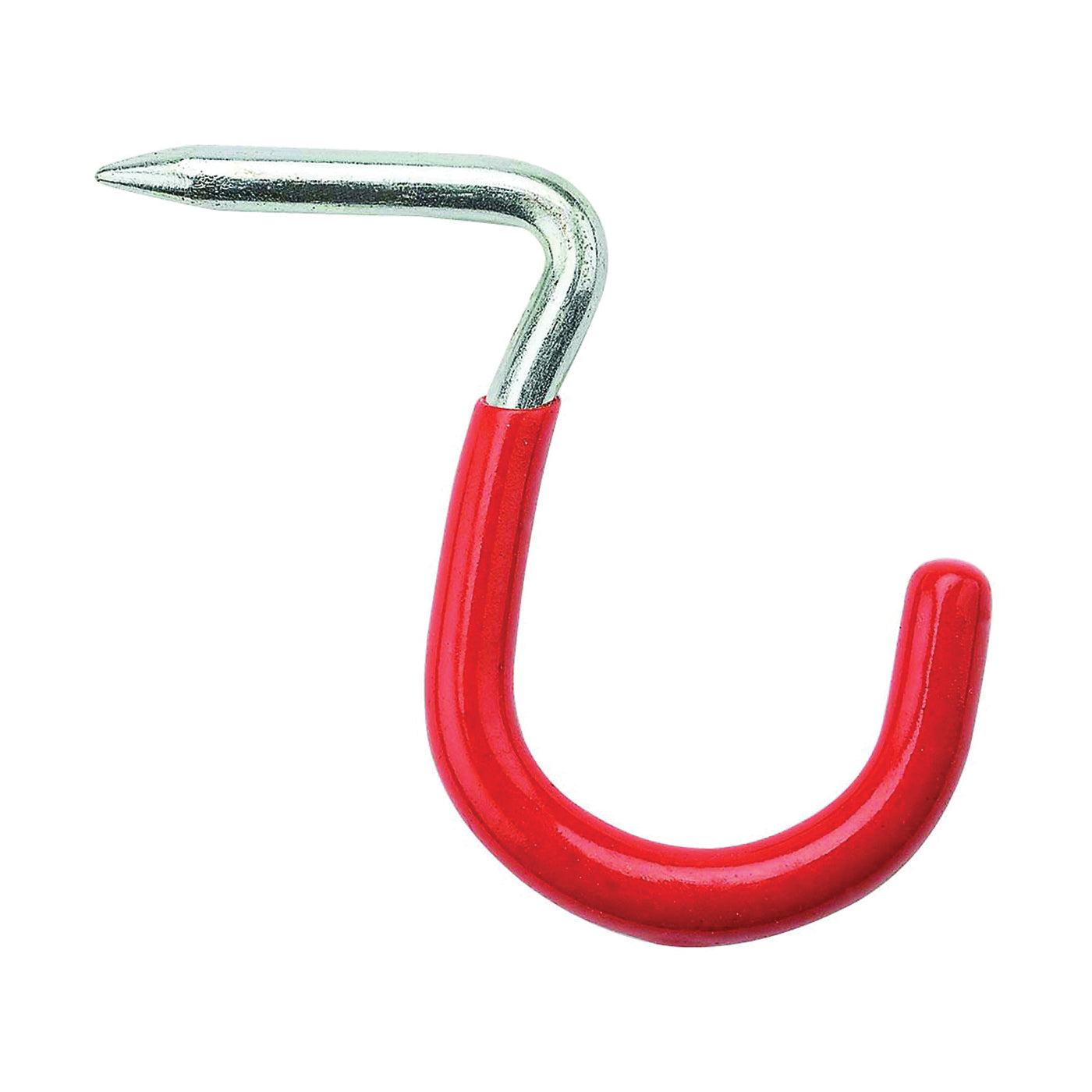 National Hardware V2221 N112-032 Storage Screw Hook, 20 lb, Hammer-In Mounting, Steel, Red