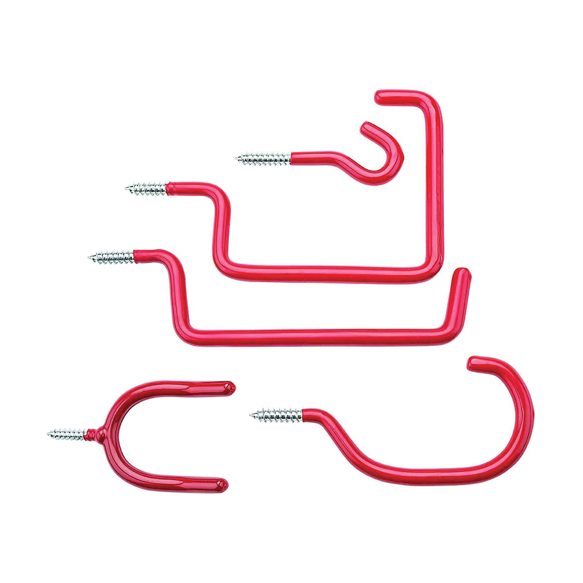 National Hardware V2238 N112-036 Hook Assortment, Steel, Red, Zinc