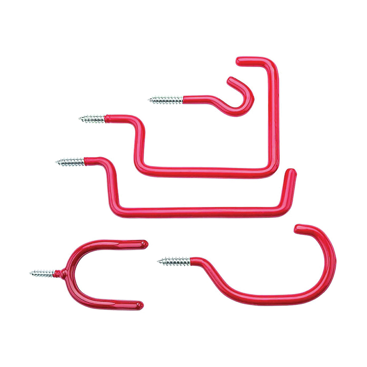 National Hardware V2238 N112-036 Hook Assortment, Steel, Red, Zinc