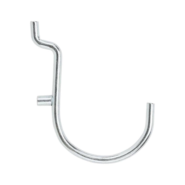 National Hardware N180-028 Peg Hook, 1-1/2 in, 1/8, 1/4 in Opening, Steel, Zinc