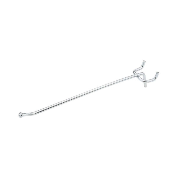 National Hardware N180-013 Peg Hook, 6 in, 1/8, 1/4 in Opening, Steel, Zinc