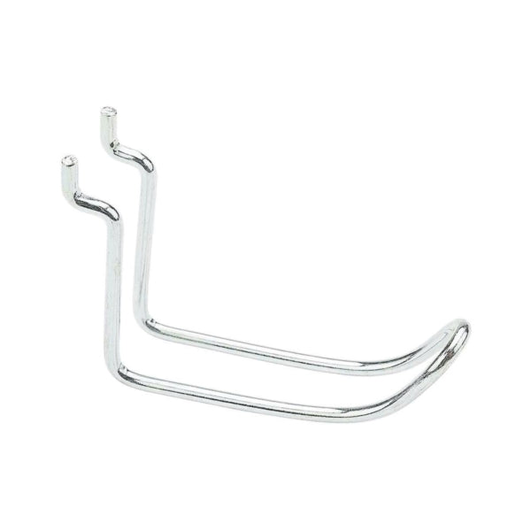 National Hardware N180-031 Peg Hook, 3 in, 1/8, 1/4 in Opening, Steel, Zinc