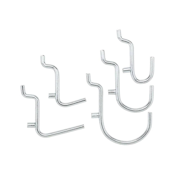 National Hardware N182-003 Utility Hook Kit, 1/8, 1/4 in Opening, Steel, Zinc