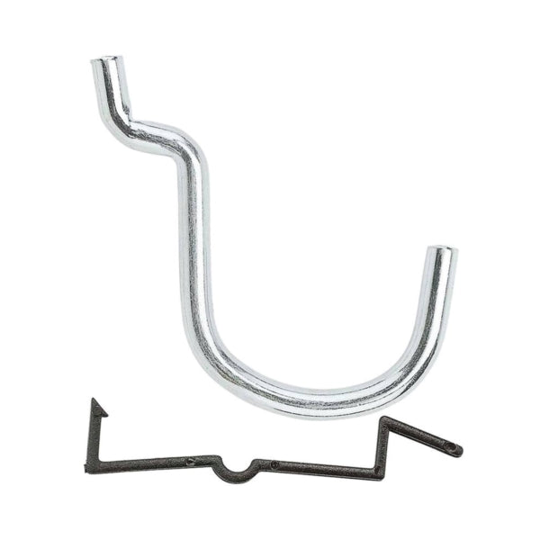 National Hardware N180-019 Peg Hook, 1-1/2 in, 1/4 in Opening, Steel, Zinc