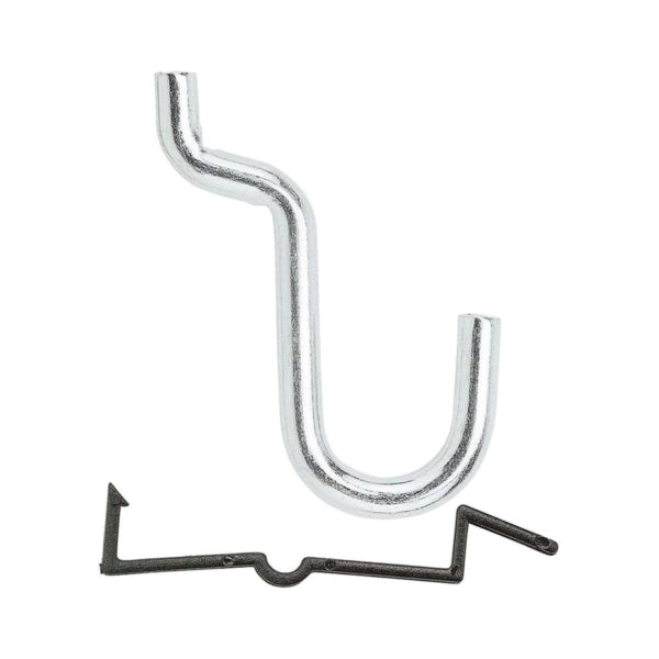 National Hardware N180-017 Peg Hook, 5/8 in, 1/4 in Opening, Steel, Zinc