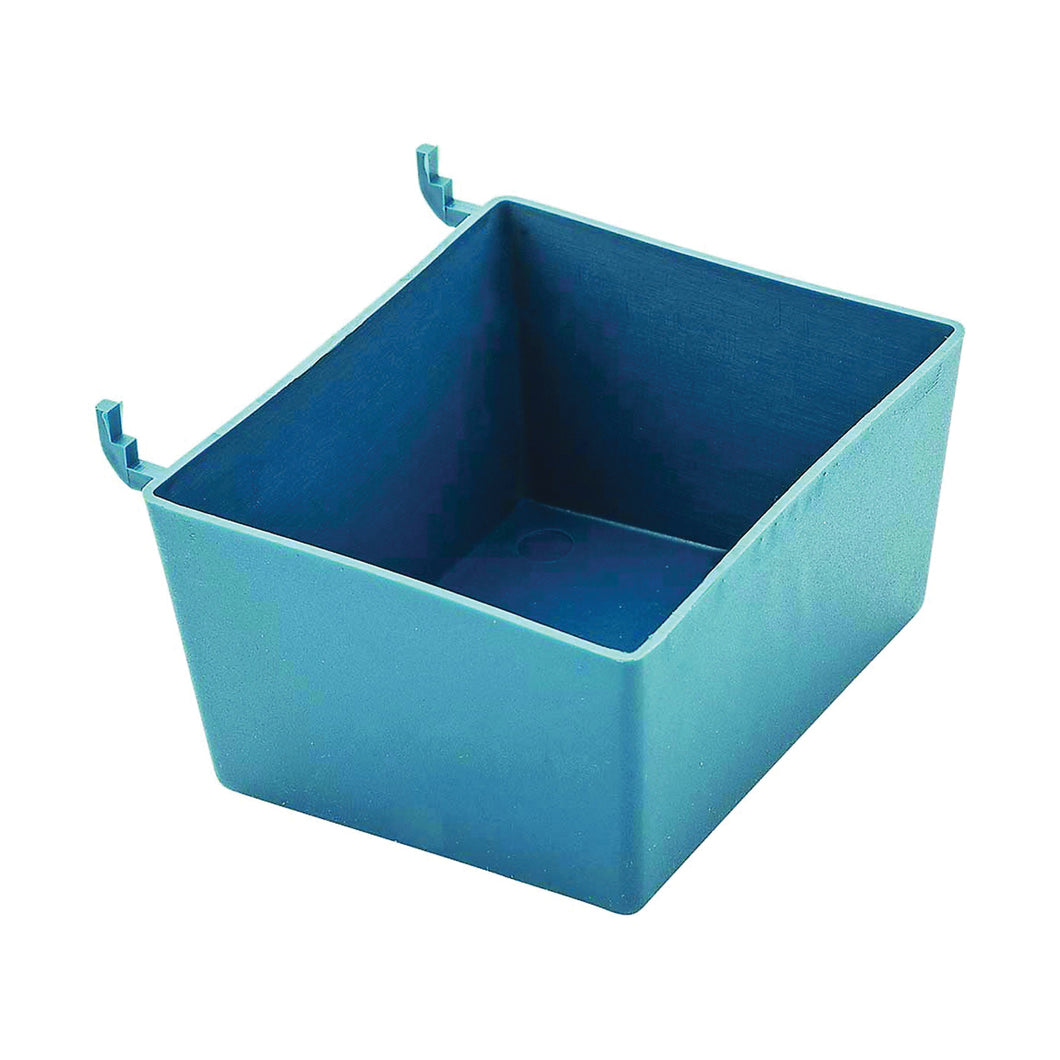 National Hardware N112-068 Parts Tray, 3-1/2 in L, 3 in W, 2 in H, Plastic, Blue