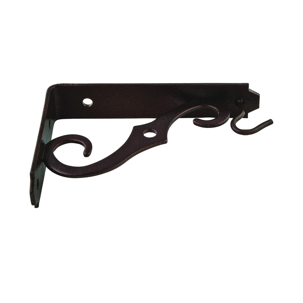 National Hardware V152P Series N274-472 Plant Bracket, 5 in L, Steel, Antique Bronze