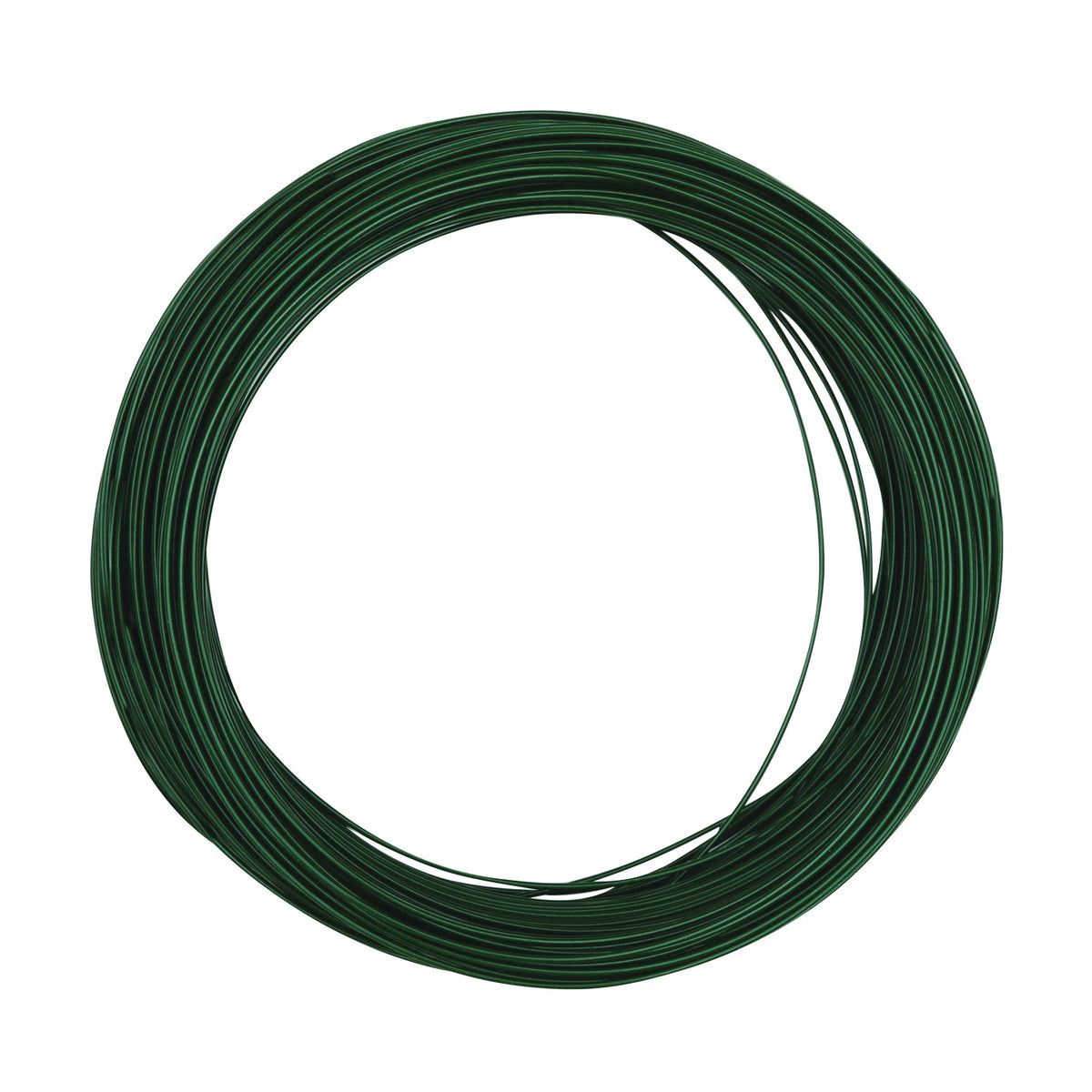 National Hardware N274-985 Floral Wire, 100 ft L, Steel, Green